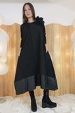 Oscar Maja Cocoon Dress Black  /11=
